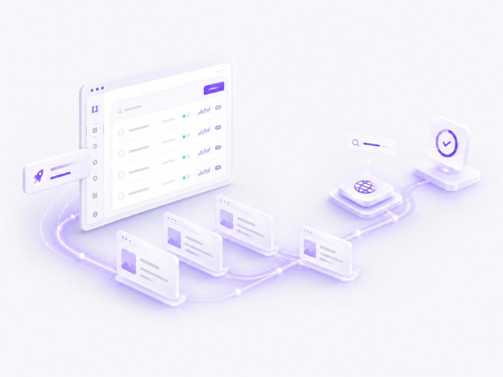 Flux RokaSEO — de la platformă la publicare și indexare Google